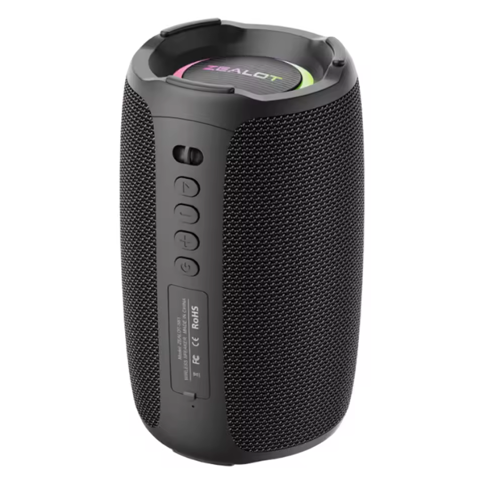 ZEALOT-S61 Bluetooth Speaker,with IPX6 Waterproof Protection