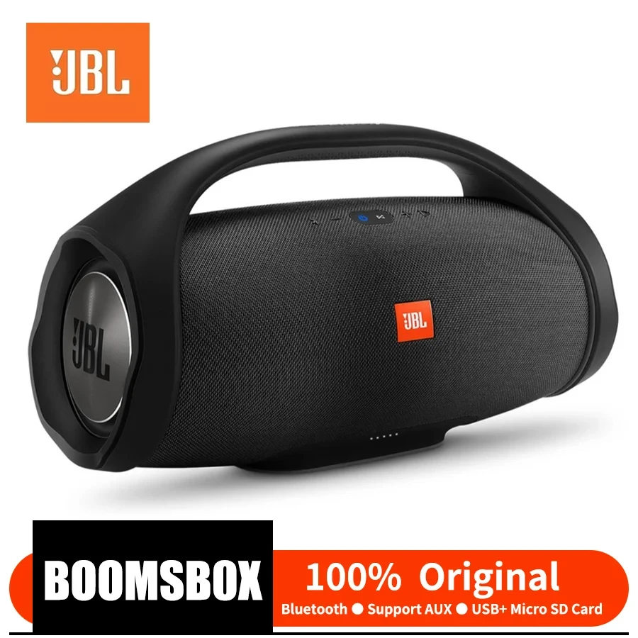 Original JBL BoomBox Power Bass Speaker Extra Large / Charge 5 High Quality With Bluetooth , USB Pendrive , Micro SD Memory