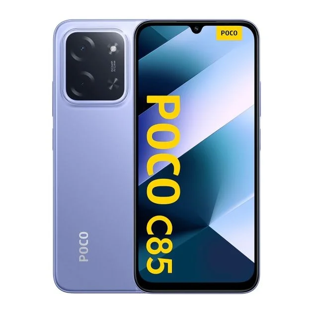Xiaomi POCO C85 – 8GB RAM – 256GB - 6.9" 120Hz display – Helio G81 Ultra – 50MP camera – 6000mAh battery – Android 15 HyperOS 2 – IP64 – 12-month warranty