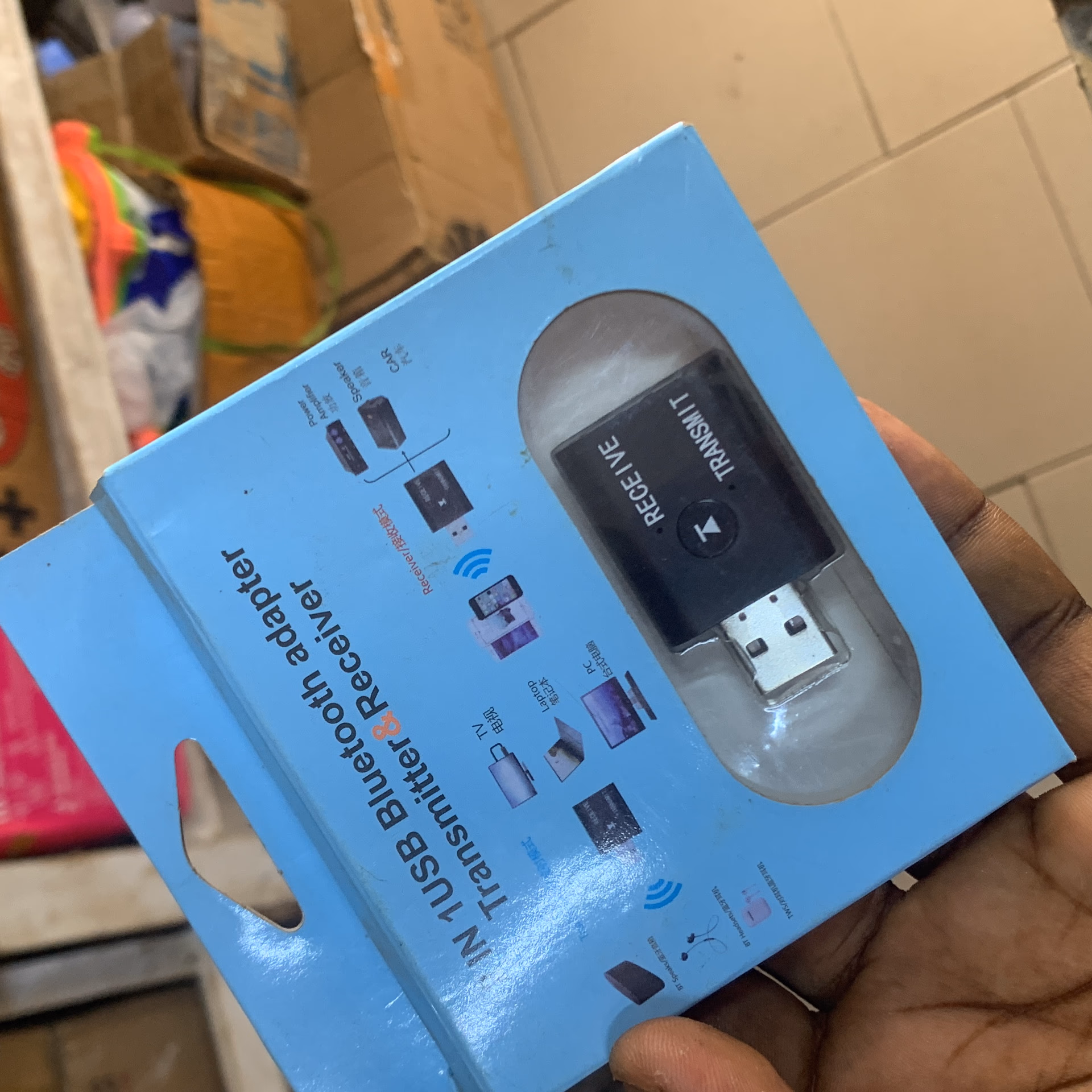 2 in 1 USB Bluetooth adapter Transmitter & Receiver